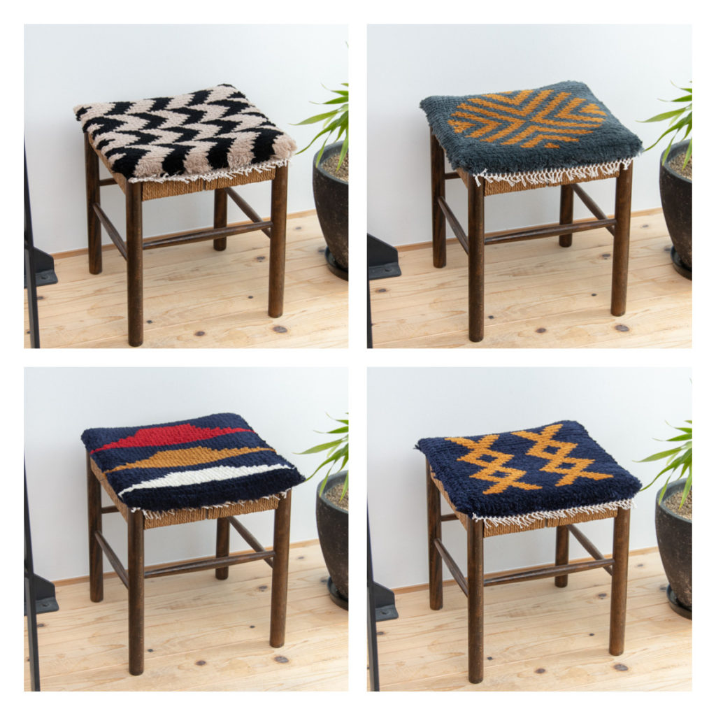 ノッティング織り椅子敷き入荷のお知らせ ｜民芸の器と雑貨 FRANK