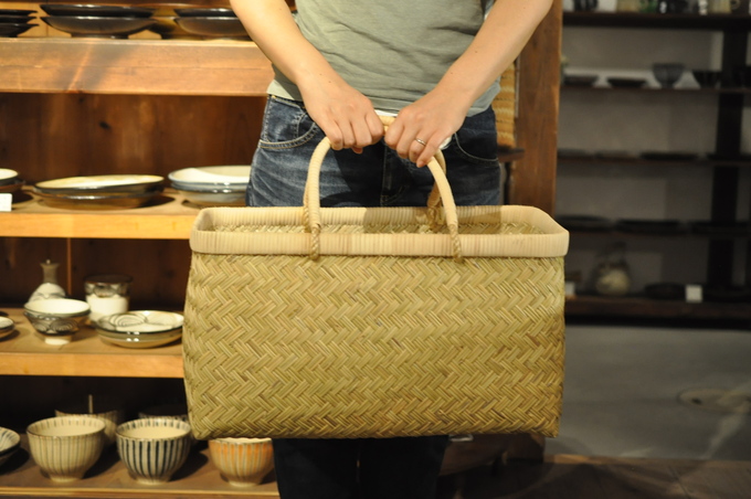 素晴らしい品質バッグ岩手より市場かごが再入荷。 | 岡山の民芸の器と雑貨店 FRANK暮らしの道具